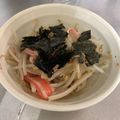 すすとう's cooksnap of when they made もやしの海苔ナムル.