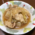 mikutasu's cooksnap of when they made とり皮と白菜のうま煮.