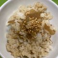 1614's cooksnap of when they made 我が家の大好物！《山ウドの混ぜご飯》.