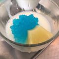 ★MaBoU☆'s cooksnap of when they made 練乳ミルクプリン☆爽やかブルーハワイ.