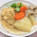 フジぽん's cooksnap of when they made 大根と蒟蒻・ひろうす(がんも)の煮物♪.