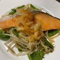 meruko61's cooksnap of when they made フライパンで簡単☆鮭のバター焼き！.