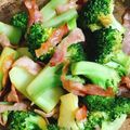 みずづいろ's cooksnap of when they made 簡単！絶品！ブロッコリーとベーコン炒め.