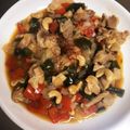 wakxwak's cooksnap of when they made 鶏もも肉とカシューナッツの炒め物♪.