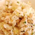 ちーまぐ's cooksnap of when they made キャベツ大量消費☆簡単塩昆布チャーハン.