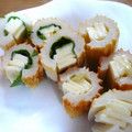 悠おかしゃん's cooksnap of when they made わさマヨちくわチーズ✿.