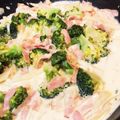 chikurin♪'s cooksnap of when they made ブロッコリーベーコンポテト生クリーム炒め.