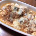 まめしゃン's cooksnap of when they made さばの味噌煮缶の豆腐グラタン.