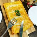 ひまわりとかすみ草's cooksnap of when they made 簡単サーモンパイ.