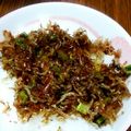 もん★もん's cooksnap of when they made 常備菜＊大根葉のおかかじゃこ炒め.