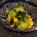 COurmet's cooksnap of when they made わかめとコーンの酢の物.