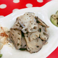 みっくママ's cooksnap of when they made 簡単♪めんつゆde蓮根のきんぴら風.