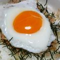 ﾋﾟﾛﾐ♡'s cooksnap of when they made 目玉焼き丼.