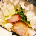 mmiii☆'s cooksnap of when they made *エビフライのタルタル太巻き*.