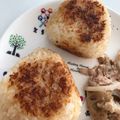 oSATONAKEo's cooksnap of when they made 簡単♪味噌焼きおにぎり.