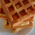かりあん's cooksnap of when they made 爽やか♫♬ざらめ入りのヨーグルトワッフル.