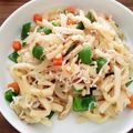 まーりーもーん's cooksnap of when they made [幼児〜]まろやか豆乳焼うどん☆.
