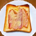 ﾁｲﾁｬﾝﾏﾏ's cooksnap of when they made ベーコン✿サクサクチーズトースト.