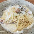 ❁Riu❁'s cooksnap of when they made シーフードのスープパスタ.