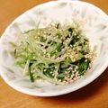 ＊ゆめの＊'s cooksnap of when they made 水菜のナムル.