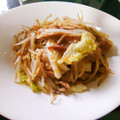 はしきより's cooksnap of when they made 豚バラとレタスともやしのさっぱり炒め.
