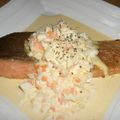 みわたけ's cooksnap of when they made 鮭のムニエルたるたるソース.