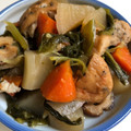 紅緒ちゃん's cooksnap of when they made 大根人参ちくわ小松菜厚揚げの煮物♪.