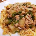 dobachi's cooksnap of when they made 【レシピ本掲載】白菜あんかけチャーハン.
