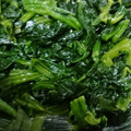 TaniYuri's cooksnap of when they made 白だしで「ほうれん草のお浸し」.