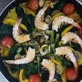 ☆ミノカサゴ☆'s cooksnap of when they made 簡単★フライパン★パエリア.