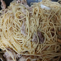 eimyes's cooksnap of when they made 豚肉と玉ねぎの和風パスタ.