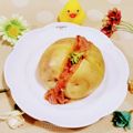 ももちゃんのれしぴ's cooksnap of when they made 蒸かしたじゃがいもの塩辛のせ.