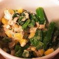 シャル菜's cooksnap of when they made 春の味覚♡菜の花のツナマヨおかか和え.