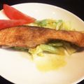 kuuring's cooksnap of when they made 鮭のムニエル レモンバターソース.