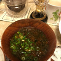 Nana983's cooksnap of when they made あおさのりを赤だしに♪.