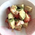 おりまる's cooksnap of when they made 手早く一品、たことアボカドのサラダ.