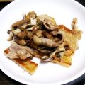 aaaykk55's cooksnap of when they made 豚肉と山芋のポン酢マヨ炒め.
