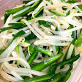 ネギがお好き's cooksnap of when they made もやしとニラのササっとナムル.