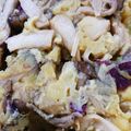 sensyuu's cooksnap of when they made サツマイモとキノコのホットサラダ☆.