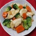 SUNMOONMOM's cooksnap of when they made ごろごろ野菜と鶏胸肉の味噌照り焼き炒め.