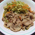 簡単おいしい食べ物's cooksnap of when they made やわらかキャベツ♪豚のしょうが焼き.