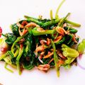 ﾁｲﾁｬﾝﾏﾏ's cooksnap of when they made カリカリレン草.