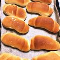 YONPO's cooksnap of when they made パン屋さんの塩パン 改良版.