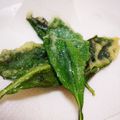 えり｡˚✩'s cooksnap of when they made 金時草の天ぷら.