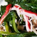 ふぁんたにゃん's cooksnap of when they made 小松菜としめじとカニカマの煮浸し.