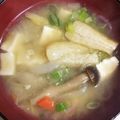 ムーミン☆ママ's cooksnap of when they made 基本の味噌汁〜豆腐と油揚げとねぎ〜.