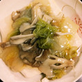 鈴木あみこ's cooksnap of when they made 白菜と舞茸のあんかけ豆腐.