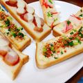 ぴょん吉Cafe's cooksnap of when they made 朝から簡単❤ふりかけマヨトースト❤.