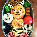 クリオネM's cooksnap of when they made 節分弁当2012～もじゃもじゃ編～.