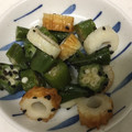 クックRCHX24☆'s cooksnap of when they made 簡単！オクラと水菜とちくわの胡麻和え.